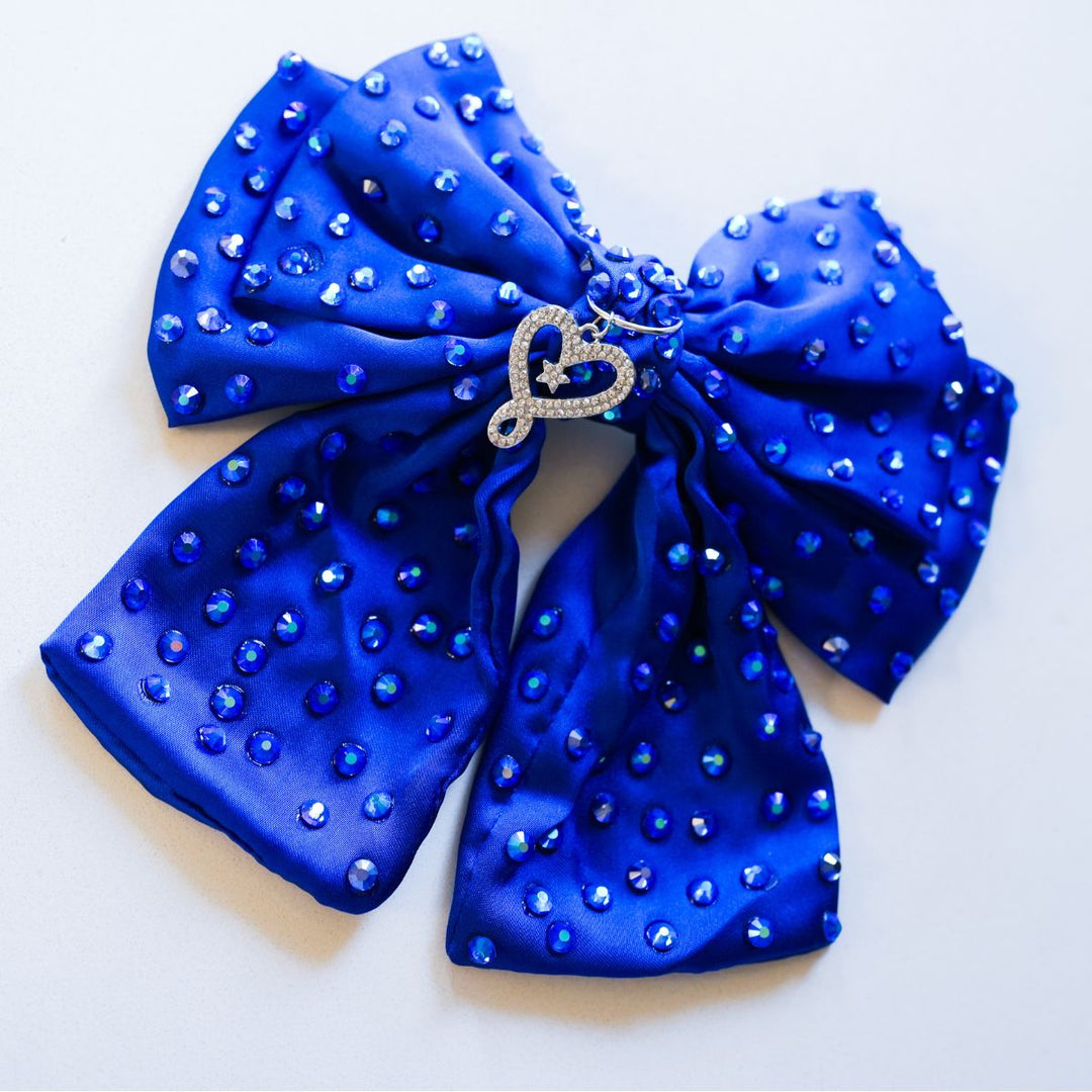 Joelle Ruffle Collection Royal Blue with DIY rhinestone kit
