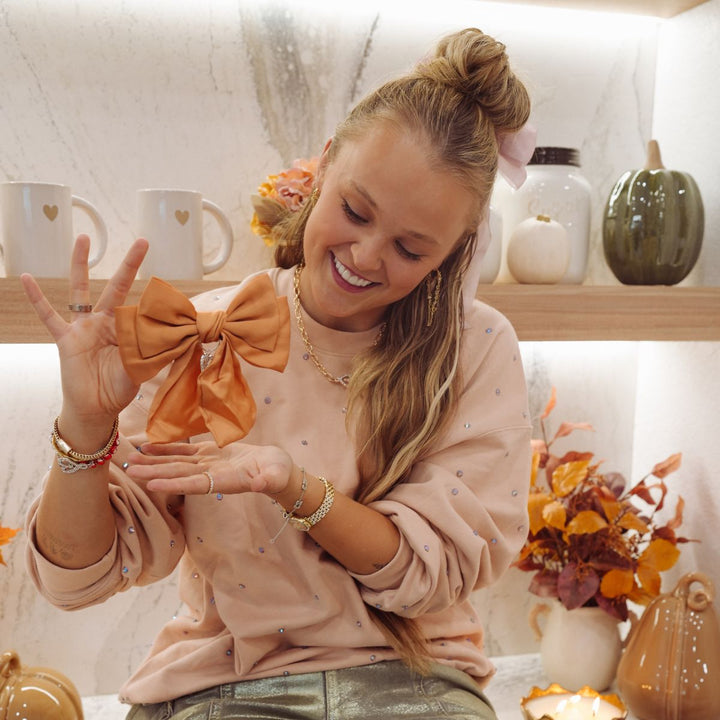 Ruffle Bow Pumpkin Butter