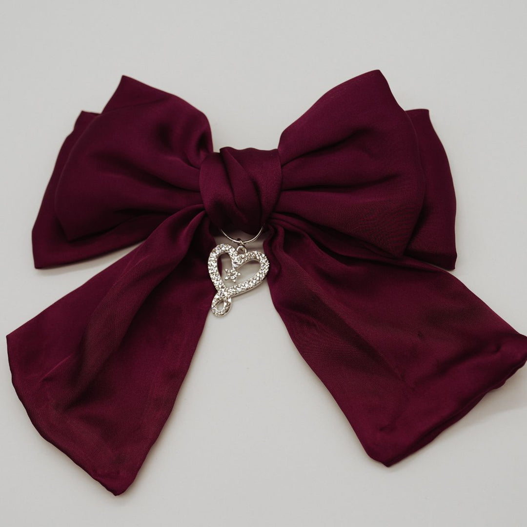Ruffle Bow Cranberry Spice