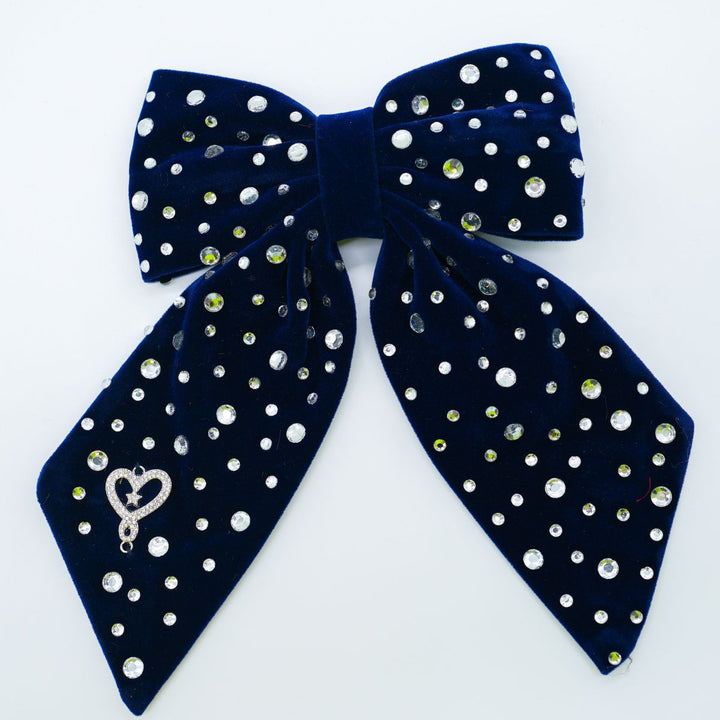 Diamond Dust Velvet Navy