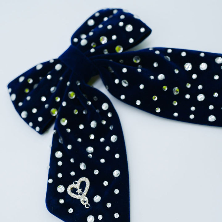 Diamond Dust Velvet Navy