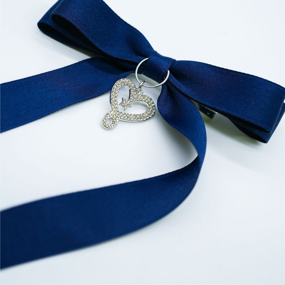 Signature Bow in Navy