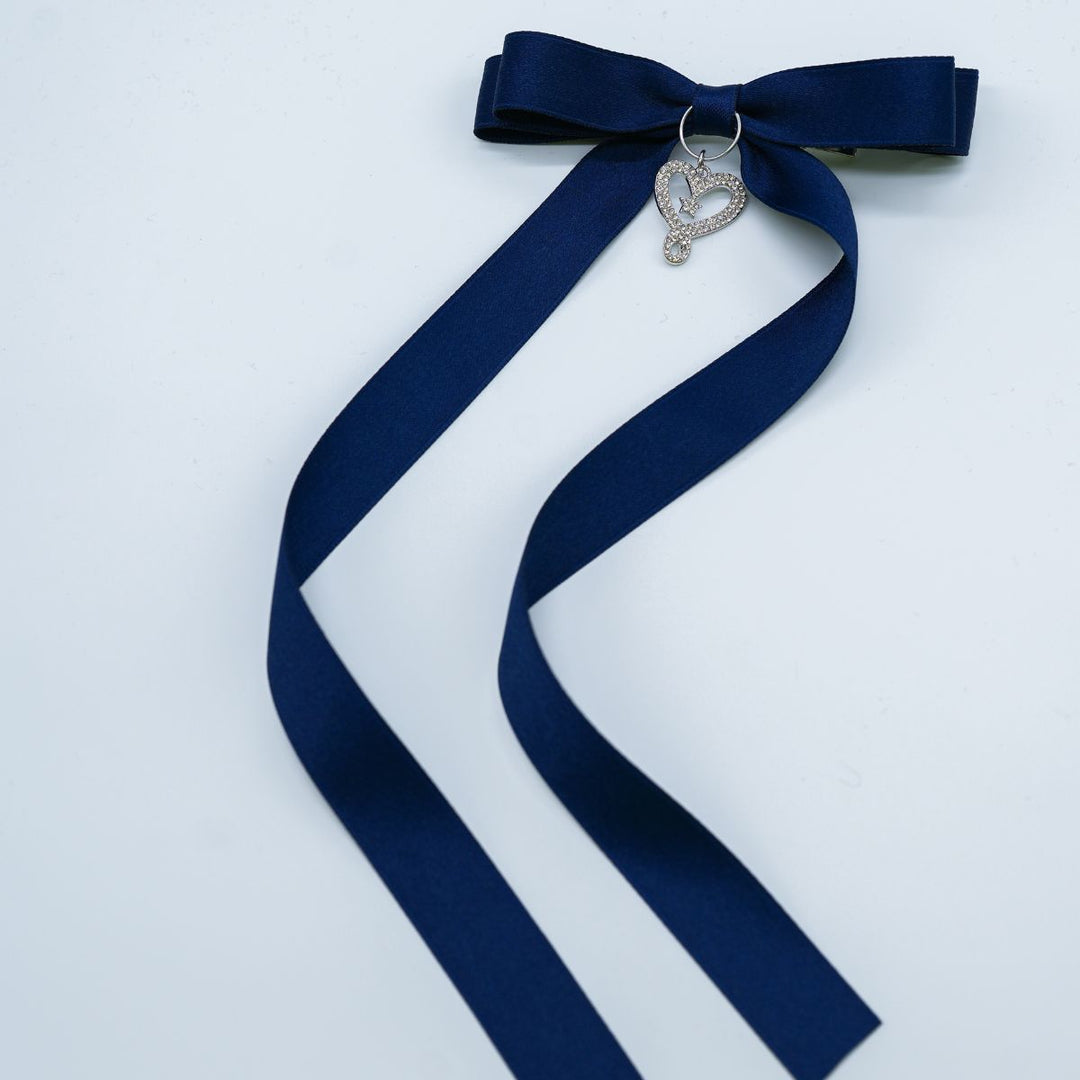 Signature Bow in Navy