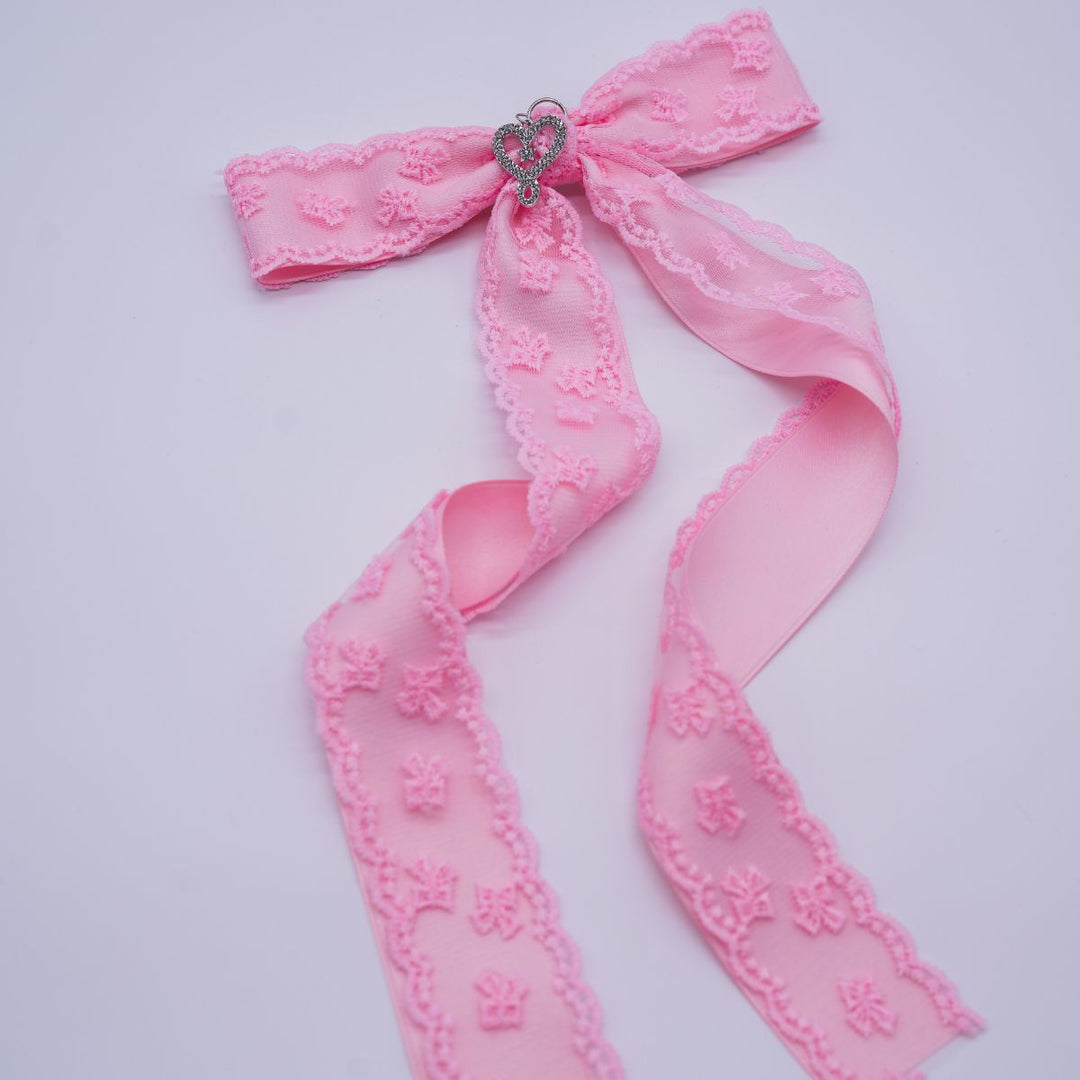 Joelle SERENDIPITY Pink Bow and DYI JoJo Rhinestone Kit