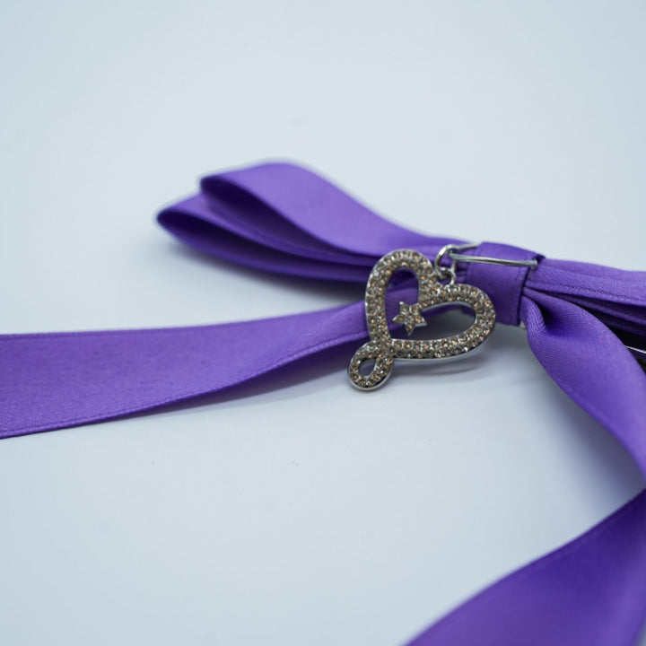Joelle Signature Bow in Purple