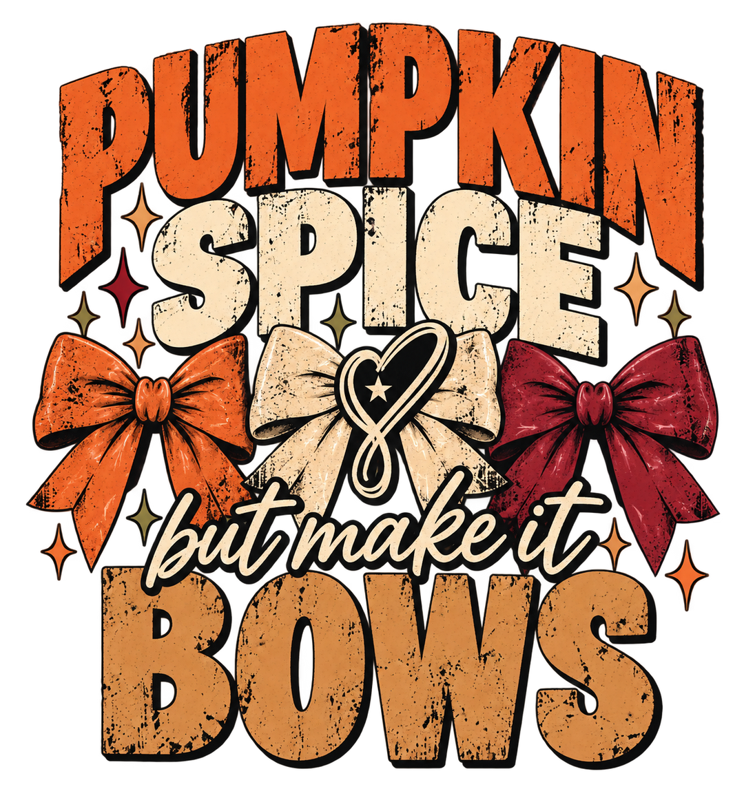 Pumpkin Spice but Make it Bows T-Shirt