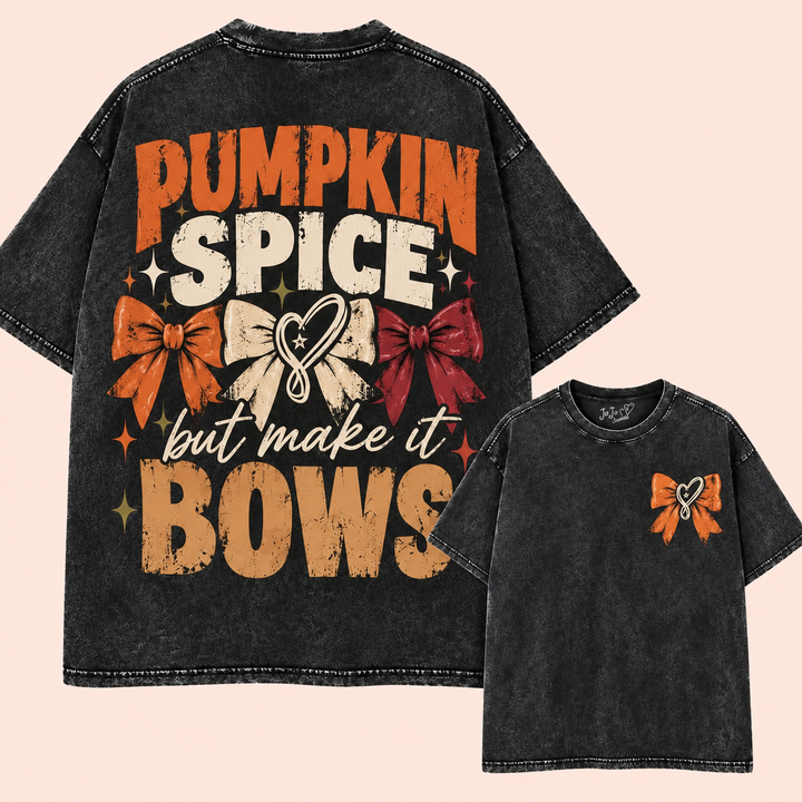 Pumpkin Spice but Make it Bows T-Shirt