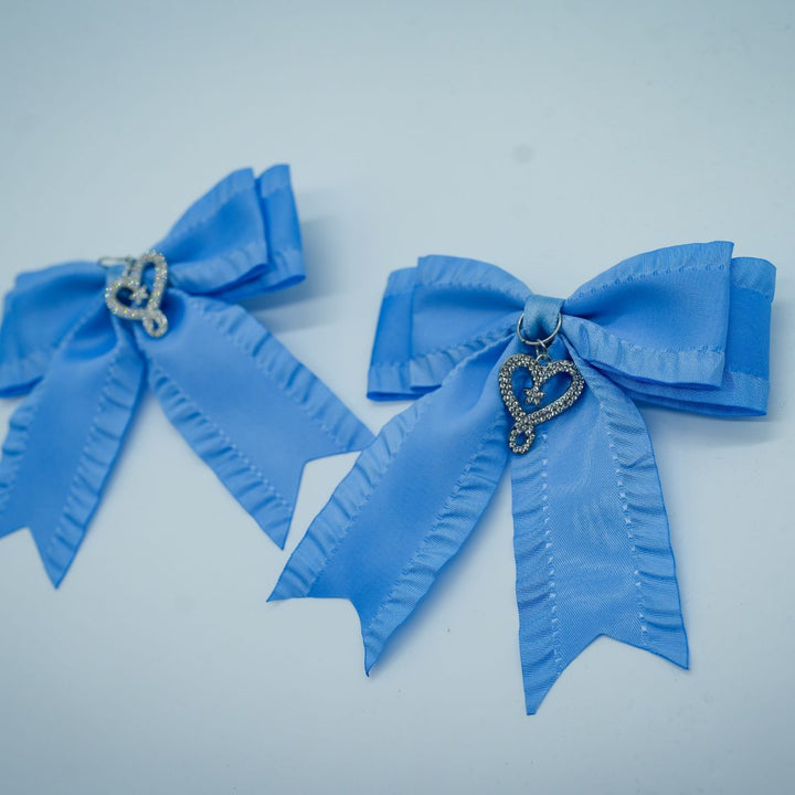 Double Trouble Mini Bow Set Blue