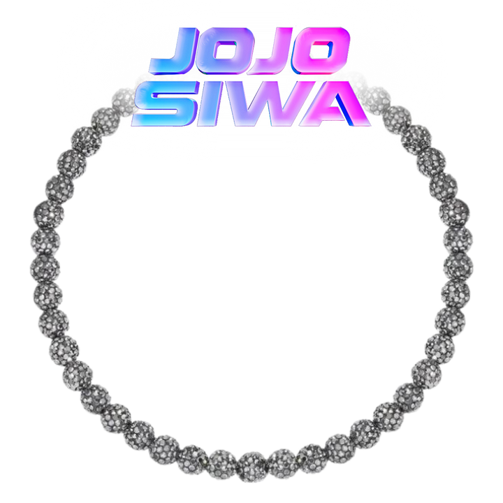 Black Rhinestone Necklace