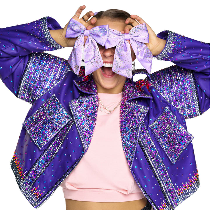 Joelle I'm Still Dancin' Soft Lilac Bow