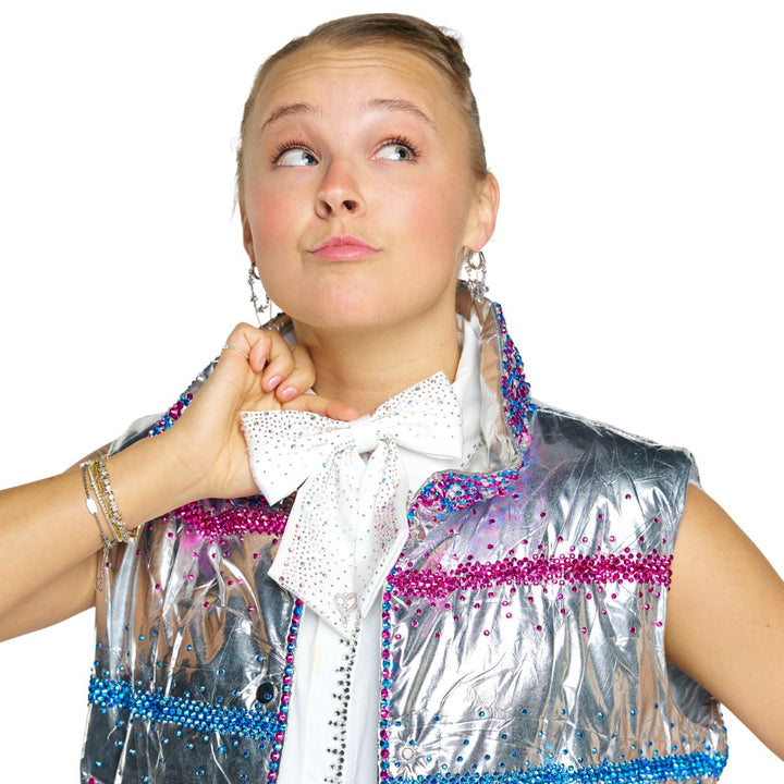 Joelle Im Still Dancin' White Bow