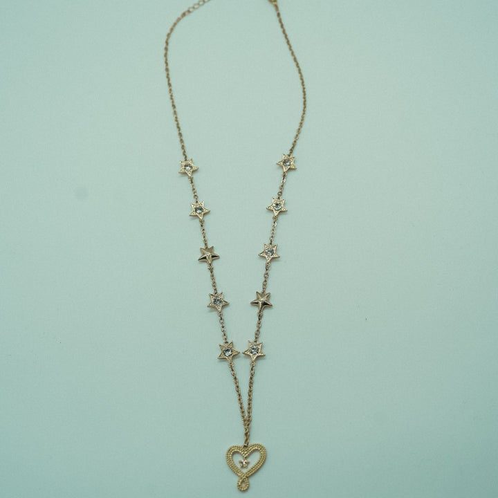 Written in the Stars Necklace Gold
