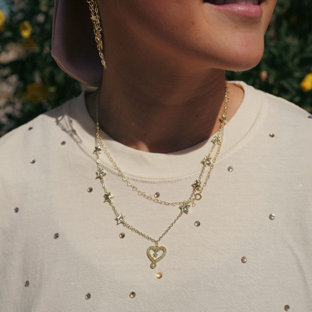 Written in the Stars Necklace Gold