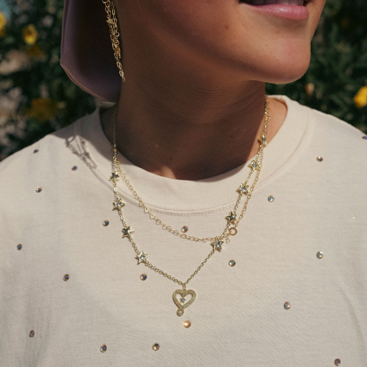 Written in the Stars Necklace Gold
