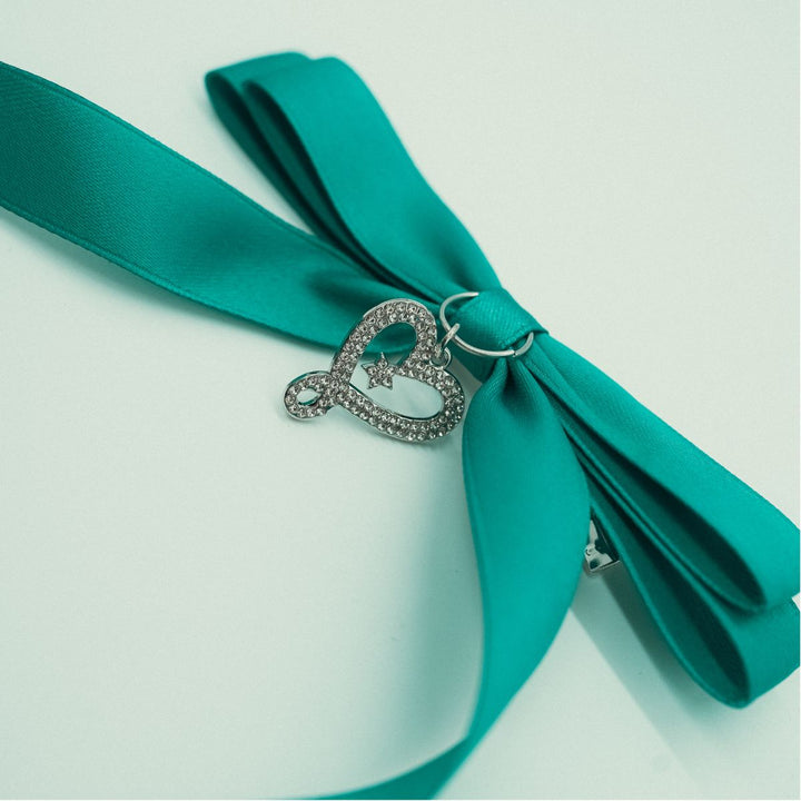 Signature Bow Teal