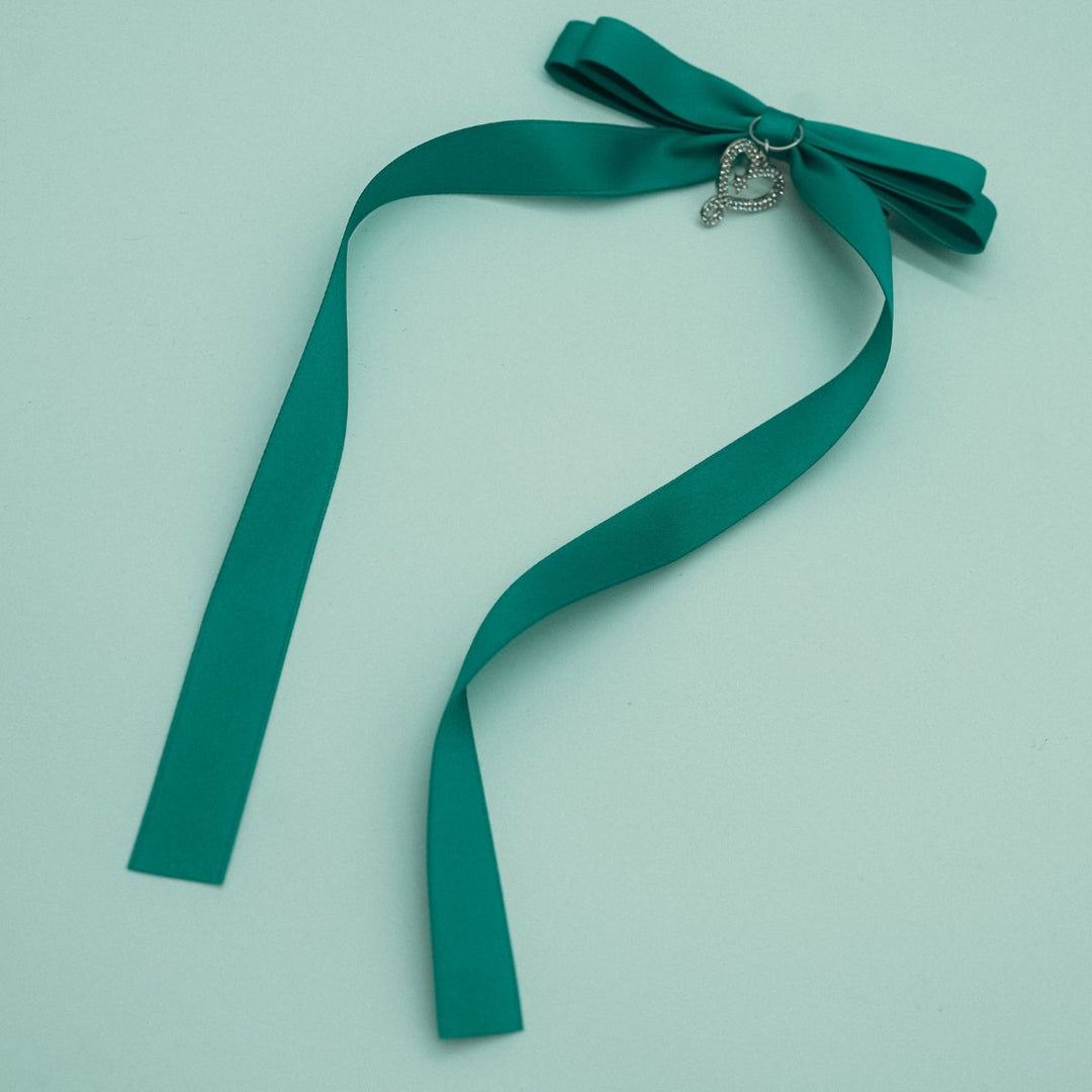 Signature Bow Teal