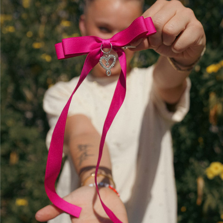 Signature Bow Fuchsia