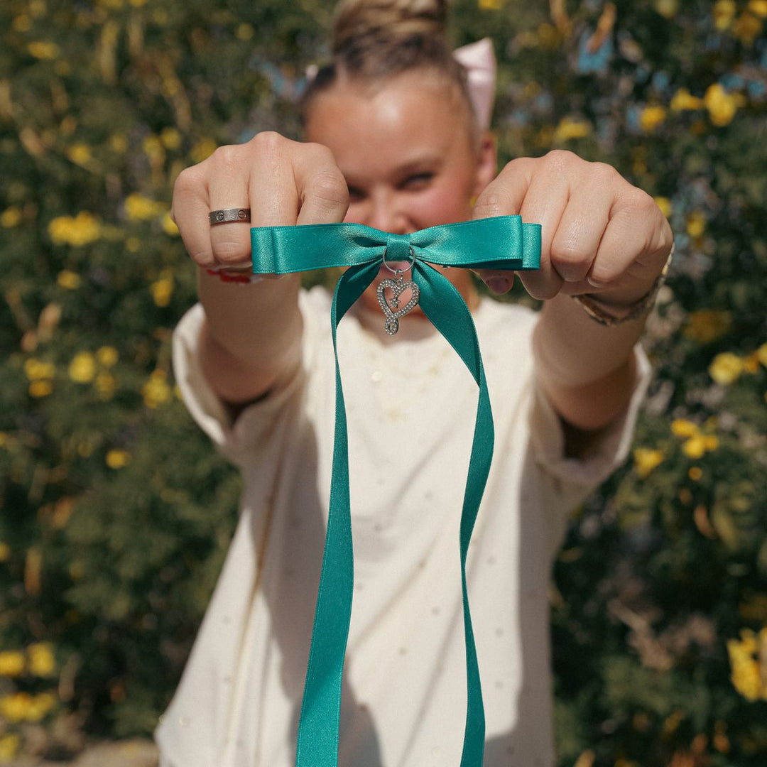 Signature Bow Teal