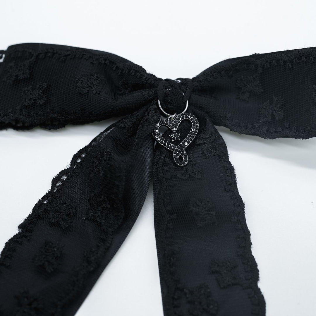 Serendipity Black Bow with Black JoJo Charm