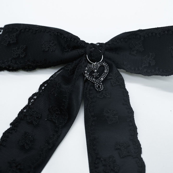 Serendipity Black Bow with Black JoJo Charm