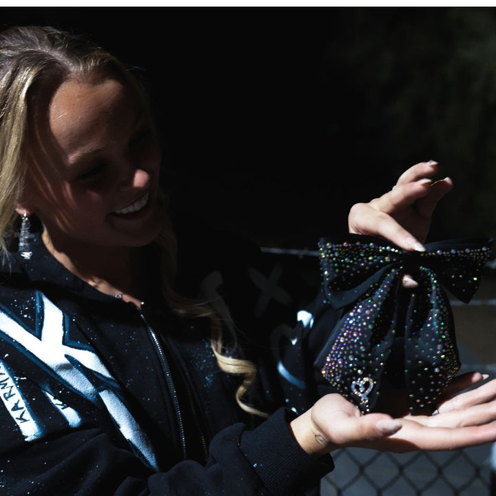 I'm Still Dancin' Bow Black