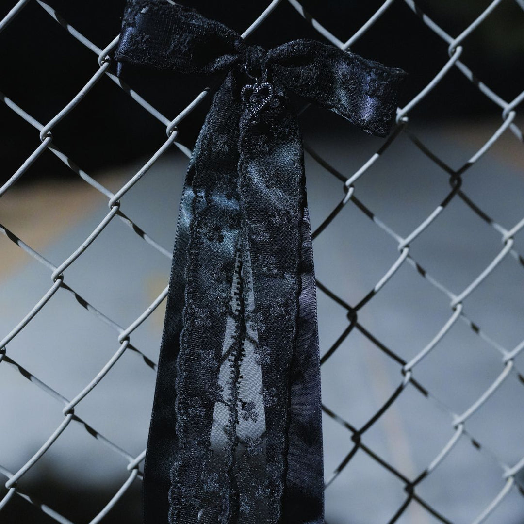 Serendipity Black Bow with Black JoJo Charm
