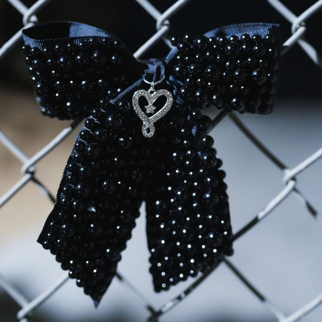 Perfect Pearl Bow Black